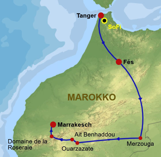 Reiseroute