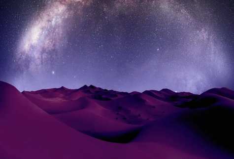 dessert nightsky maroc